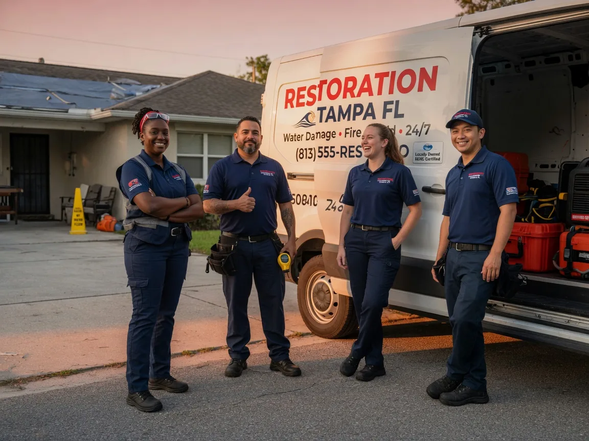Water Damage Restoration company in Little Rock Air Force Base, AR